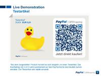 PayPal ermöglicht das Einkaufen über das Medium Smart-TV