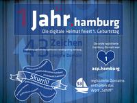 Hamburger bekennen sich zu ihrer digitalen Heimat - 1 Jahr .hamburg