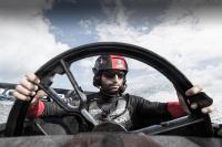 Ein Steuer von Land Rover hält Sir Ben Ainslie beim America's Cup auf Siegeskurs