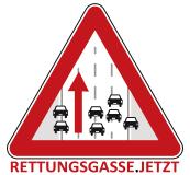 RETTUNGSGASSE.JETZT - Mach mit, mach Platz! Eine gemeinnützige Initiative der Fachpublikation pvt POLIZEI VERKEHR + TECHNIK