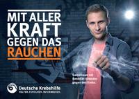 Deutsche Krebshilfe und Benedikt Höwedes kämpfen gemeinsam gegen das Rauchen