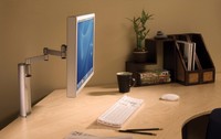 Sanus Systems kündigt neue Full-Motion-Tischhalterungen für kleine und mittelgroße Flachbildschirme und Monitore an