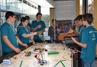 Europa-Semifinale des First Lego League Roboterwettbewerbs an der OTH Regensburg