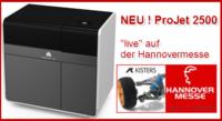 KISTERS stellt neuen Multi-Material 3D-Drucker ProJet 2500 vor: