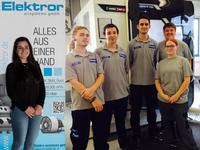 Ausbildungsstart 2015 bei der Elektror airsystems gmbh