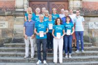 Gelungene Premiere an der HSB: Beschäftigte holen Sportabzeichen in Gold und Silber