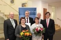 Bank Schilling - Ehrung der Jubilare und Betriebszugehörigkeiten
