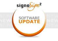 Dynamische Unterschriftsmerkmale nun auf Wunsch - Update von signoSign/2 beinhaltet viele Innovationen
