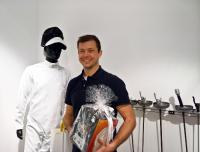 Der Star auf der NEOCOM 2016: Die HoloLens am Stand von Meyle+Müller