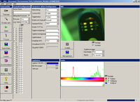 Vision Sensor erkennt Farbe von LEDs