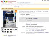 Goodyear LEGO Lkw erzielt 6.050 Euro für den guten Zweck
