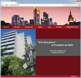Webdesign aktuell: Internetauftritt für Bürohaus Kennedyallee 93 in Frankfurt