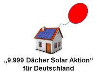 9.999 Solar-Dächer in Deutschland gesucht!