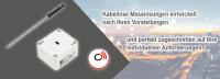 Kabellose Messlösungen individuell für Sie entwickelt