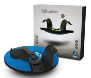 3dRudder kündigt neuen Fußbewegungscontroller 3dRudder Blackhawk, neue "Active Dead Zone"-Funktion und neues Design mit Fußschlaufen an