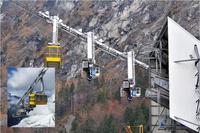 Rendez-vous von Rekord-Seilbahnen und Industriestoßdämpfern