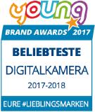 YoungBrandAwards 2017: Canon gewinnt in der Kategorie "Beliebteste Digitalkamera 2017"
