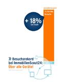 Der Immobilienboom setzt sich fort: Besucherrekord bei ImmobilienScout24 mit rund 72 Millionen Besuchen / Mobile Nutzung bei über 50 Prozent