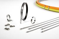 Conrad Business Supplies bietet HellermannTytons neue Edelstahl-Kabelbinder mit Stanzverschluss für die Schwerindustrie