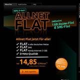 Neues Dauerangebot bei crash-tarife.de: Allnet-Flat in bester D-Netz-Qualität ab 14,85 Euro/Monat