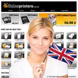 Neuer Webshop onlineprinters.me.uk jetzt online