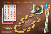 Schokologo wünscht "Frühe Weihnachten!"