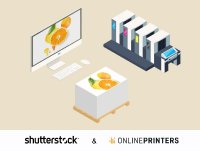 Onlineprinters cooperates with Shutterstock