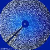 Impact of a solar storm