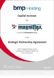 Italian mattress manufacturer Alessanderx acquires strategic stake in bmp Holding