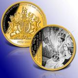 Rekordmünzen zum „Diamond Jubilee“ von Königin Elizabeth II. – Eine der schönsten Prägungen gibt es bei BAYERISCHES MÜNZKONTOR