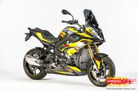 Schöner Hingucker: Ilmberger Carbonparts verkleidet Adventure Sportbike BMW S 1000 XR mit funktionalen und modernen Carbon Teilen
