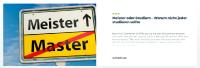 Meister oder Studium – Warum nicht jeder studieren sollte
