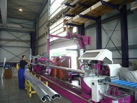 Ergonomisches Handling von langen Aluminiumprofilen