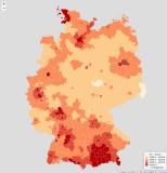 Interaktive Karte zeigt bundesweite Kaufpreisentwicklung