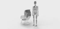 Sensorik-Dummypuppe und Smart Sensing Stuhl