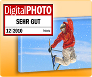 printeria ist Testsieger beim großen Foto-Leinwand Test von DigitalPHOTO