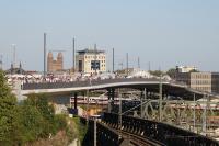 Stahl von Dillinger für Kienlesbergbrücke in Ulm