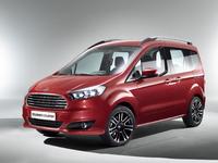 Ford öffnet in Genf erstmals den Vorhang für den neuen Tourneo Courier, das vierte Modell der Tourneo-Reihe