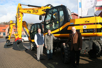 Erfolg im Discountmarkt-Bau mit Jcb Maschinen