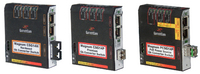 Gigabit Ethernet Converter Switches mit Multi-Mode Glasfaser