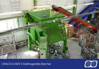 Ihr Problemknacker beim Elektro-Recycling - unser CRACK-O-MAT E Elektrogeräte-Brecher