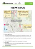 HANNAN METALS Schürfkanalproben zeigen 1,6 m mit 5,3 % Kupfer und 83 g/t Silber und bestätigen reduzierten Schieferwirt auf Tabalosos East in Peru