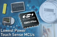 Silicon labs stellt Strom sparendste touch-sense-Mikrocontroller vor