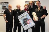 SOLD OUT AWARD für Santiano für ausverkauftes Konzert am 13. Februar 2018 in der Erfurter Messehalle