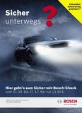 Bosch bietet günstige Werkstatt-Checks für mehr Sicherheit an