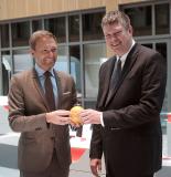 Christian Lindner besucht 3M Zentrale in Neuss