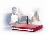 ISDN-Telefonanlage, Router, VoIP-Gateway und Access Point in einem Gerät