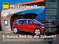Solarladestation der EIGHT GmbH & Co. KG auf aktueller Titelseite der ADAC-Motorwelt