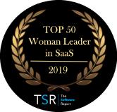 Jessica Venturini wird als eine der Top 50 weiblichen Führungskräfte im Bereich SaaS 2019 ausgezeichnet