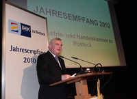 DIHK-Präsident Prof. Hans Heinrich Driftmann sprach auf IHK-Jahresempfang